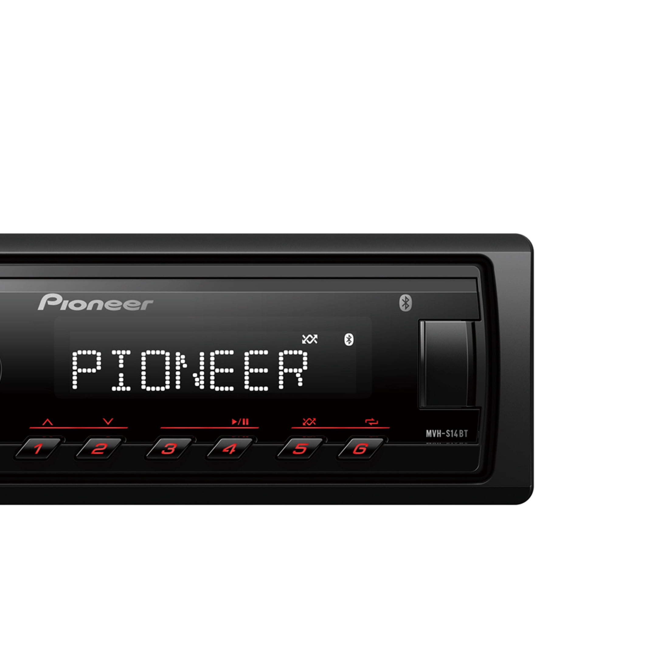 Pioneer MVH-S14BT In-Dash - Bluetooth Car Stereo with USB Inputs, and Hands-Free Calling - Audio Dig