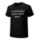 thumbnail image 4 of Camiseta para hombre con el mensaje "Probablemente me voy a tirar un pedo pronto", divertida camiseta gráfica para adultos, hombres, mujeres, adolescentes, jóvenes, 4 of 6