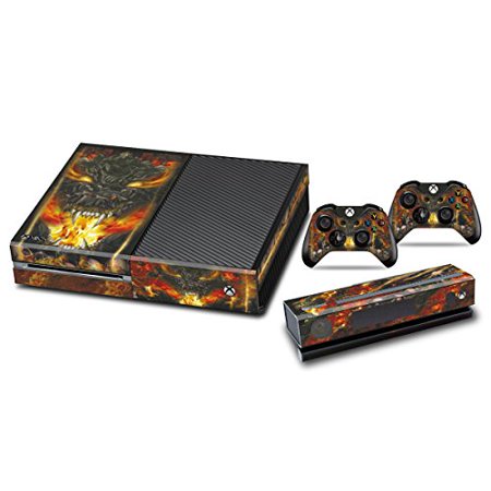 Designer Skin Sticker for the Xbox One Console With Two Wireless ...