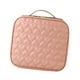 thumbnail image 4 of Bolsa organizadora de maquillaje, bolsa de cosméticos multiusos con asa de transporte y divisores Rosa, 4 of 9