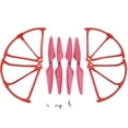 thumbnail image 4 of Motor + Hélice + Parachoques + Ejes de cojinetes para X4 H502S H502E H507A Rojo, 4 of 9
