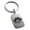 Silver, variant on Stainless Steel Buccaneer Privateer Pirate Engraved Small Rectangle Dog Tag Charm Keychain Keyring