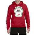thumbnail image 2 of Wild Bobby Classic Spicy Hot Pepper Sauce Funny Condiment Tshirt Suit DIY Costume Tee Unisex Hoodie Sweatshirt, 2 of 6