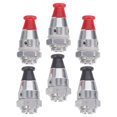 thumbnail image 1 of CNKOO 6pcs Pressure Cooker Safety Valve and Pressure Plug Replacement Parts Aluminum Alloy High Pressure Cooker Accessories Fits Ninja     Models, 1 of 8