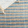 thumbnail image 6 of SAFAVIEH Cape Cod Valery Striped Area Rug, Blue/Natural, 4' x 6', 6 of 11