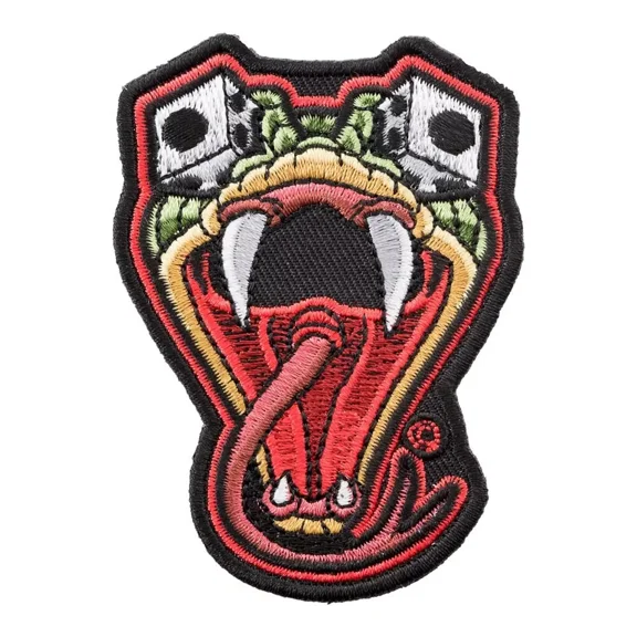 Dice Eyed Snake Craps Patch, Casino Gambling Patches