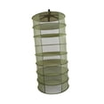 thumbnail image 2 of jinwen 2ft 8 Layer Plant Hanging Dry Mesh Net Lightweight with Carry Bag Breathable Green, 2 of 9