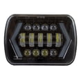 thumbnail image 2 of Dunari Powersports Par de Faros Led 5x7 Compatible con Jeep Yj Cherokee Xj Drl Blanco/Ambar Arizone Par de Faros Led 5x7 Compatible con Jeep Yj Cherokee Xj Drl, 2 of 3