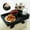 Black, variant on Couch Cup Holder Tray, 15.4"x9.9" Large 4 in 1 Couch Armrest Table with 360°Rotated Phone Holder, Non-Slip Clip on Side Table for Drinks/Remote/Snacks, Ideal Gift for Husband, Wife, Parents