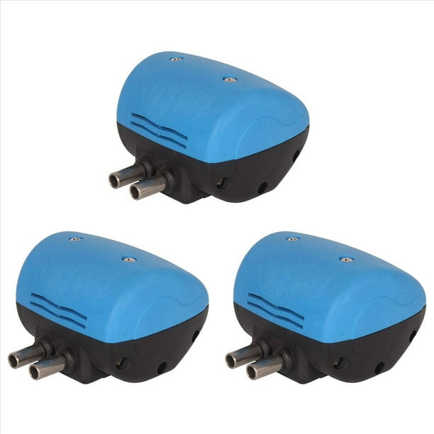 3X Pulsador NeumáTico para OrdeñAdora de Vacas Ovejas Cabras OrdeñAdora Conectores de Acero Inoxidable Caja de PláStico Tasa Ajustable Relación 60/40