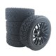 thumbnail image 3 of Llantas de rueda con buje de 2 mm y neumáticos de goma para coche RC de carreras de turismo de carretera / A para RC Negro, 3 of 5