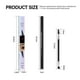 thumbnail image 2 of Lápiz de cejas bifurcado de doble cabeza | Impermeable, resistente al sudor, que no se mancha | Lápiz líquido para cejas | Acabado natural similar al cabello | Fácil aplicación | 2ml | Para unas, 2 of 2