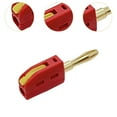 thumbnail image 6 of Speaker Banana Plugs Speaker Connector Cable Adapter Solderless Quick Connection for Home Theaters and Amplifiers, 6 of 9
