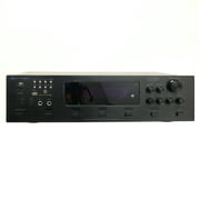 Technical Pro 6 Zone 6000 Watts Digital Bluetooth Hybrid Amplifier Preamp Tuner w/ Speaker USB and SD Card Output 2 Mic