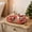 C, variant on Cififendec Christmas Wooden Serving Tray, 11.41"×4.17", Oval Wood Platter with Festive Xmas Print for Cookie Dessert Tabletop Display Home Ornament