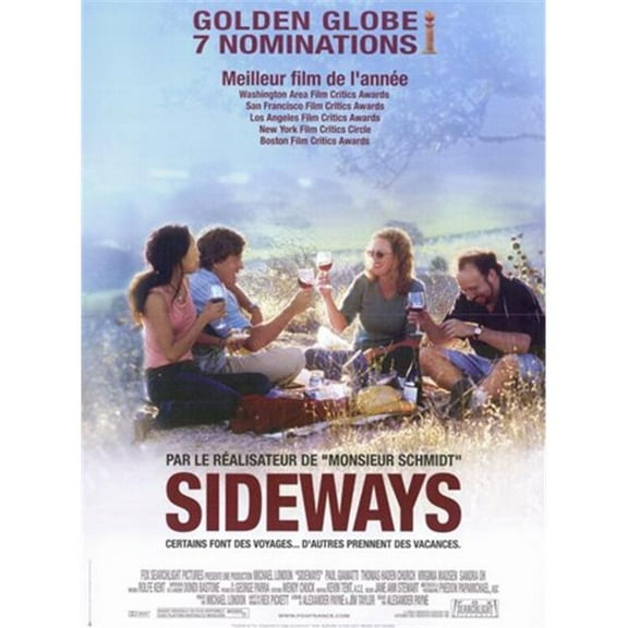 Posterazzi Sideways Movie Poster - 11 x 17 in.