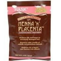 Hask Henna 'n' Placenta Super Strength Treatment Pack, 2 oz