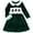 C-Green, variant on mgoYE Toddler Infant Baby Girl Christmas Outfit Doll Collar Embroidery Smocked Dress Fall Xmas Outfit(White,18-24 Months)