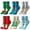 6 Pairs-Christmas Socks-A, variant on Actgleam 5 Pairs Christmas Socks Kids Boys Girls Colourful Funny Cotton Soft Warm Socks Christmas Gift 4-6T