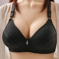 thumbnail image 2 of asdoklhq Summer Fall Sports Bras for Women 2025,Womens Fashion Plus Clearance Woman's Comfortable Breathable Bra Underwear No Rims, 2 of 3