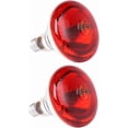 thumbnail image 1 of 2 Pcs Ampoules Rouges pour Bétail et Reptiles Chauffage en Hiver Lampe Chauffante Bétail Lampe Chauffante,175w, 1 of 8