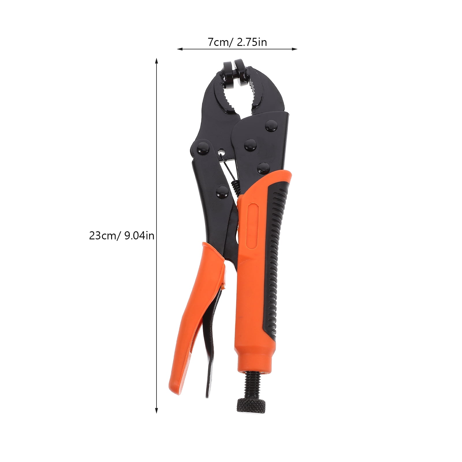 HINTRMENT Snap Fastener Tool Kit Metal Orange 1 Set For Diy Making