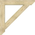 thumbnail image 3 of Ekena Millwork 6"W x 44"D x 44"H Traditional Slat Rough Sawn Bracket, Douglas Fir, 3 of 4