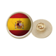 thumbnail image 1 of Broche de oro metálico circular Unbranded nacional en la Copa Mundial de fútbol de España, 1 of 3