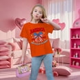 thumbnail image 5 of EnJoCho Boys Girls 4th Of July Shirt Cotton Kids Red White And Blue USA American Flag Shirt Comfortable Patriotic Tops Kids Girls Graphic Tee Summer Casual 2 12 Years, 5 of 8