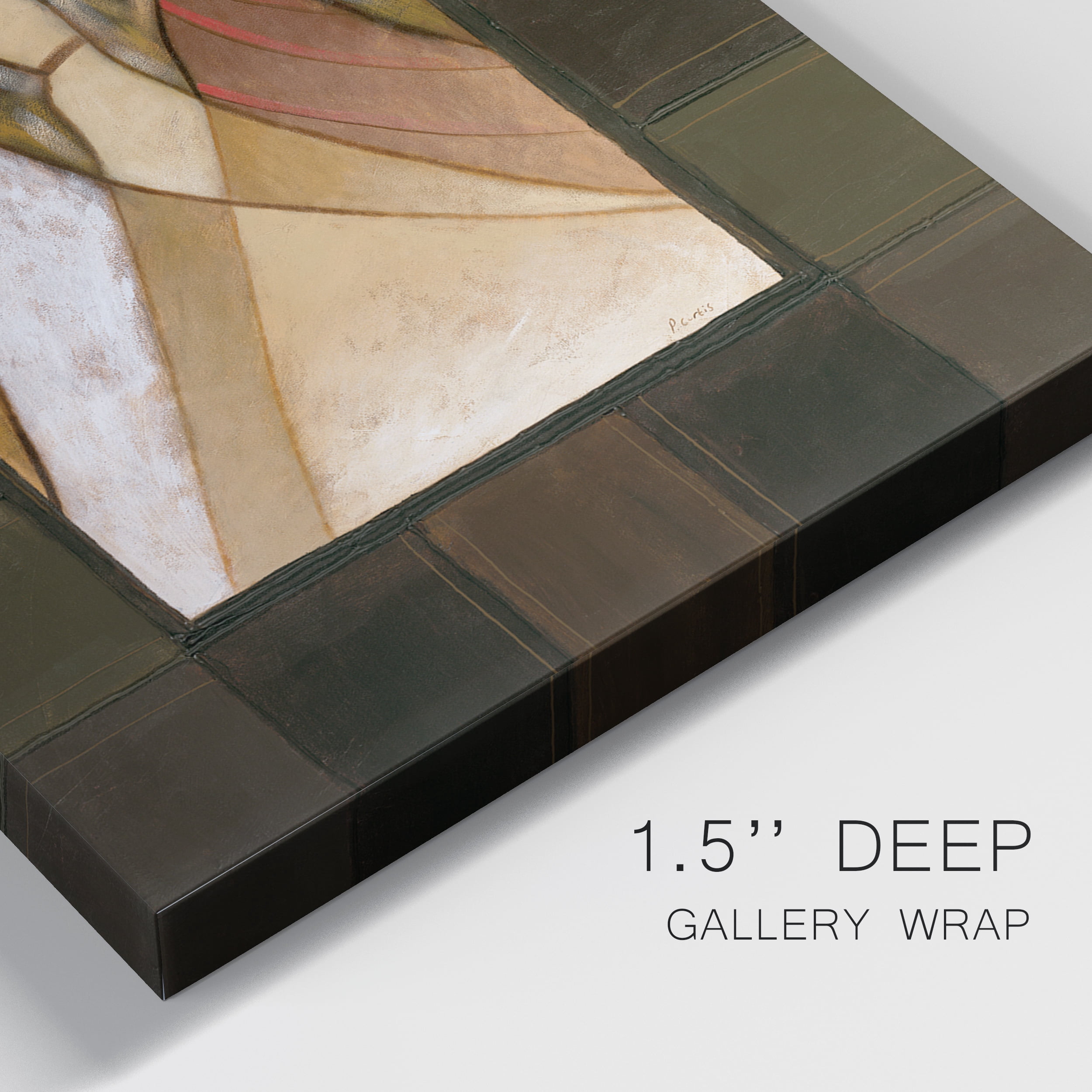 Divine Grace I Premium Gallery Wrapped Canvas - Ready to Hang - Set of 2 - 8 x 12 Each
