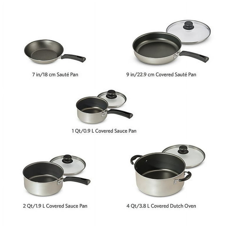 Tramontina 9-piece Stainless Steel Cookware Set