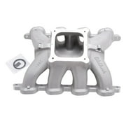 Edelbrock Manifold Big Victor 3 (BV3) 4 84In Bore Spacing (Standard) BBC w/ Edelbrock (BV3) Heads