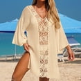 thumbnail image 1 of Paréo de Bain pour Maillot de Bain Grande Taille Paréo d'Été Ample Robe de Plage Design Paréo d'Été Paréos pour Femmes Long Paréo de Maillot de Bain à Boutons Paréos pour Maillots de Bain Robe pour Femmes Paréo Formel, 1 of 5
