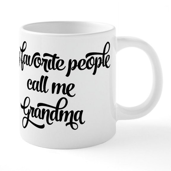 CafePress - My Favorite People Call Me - 20 Oz White Ceramic Mega Mug