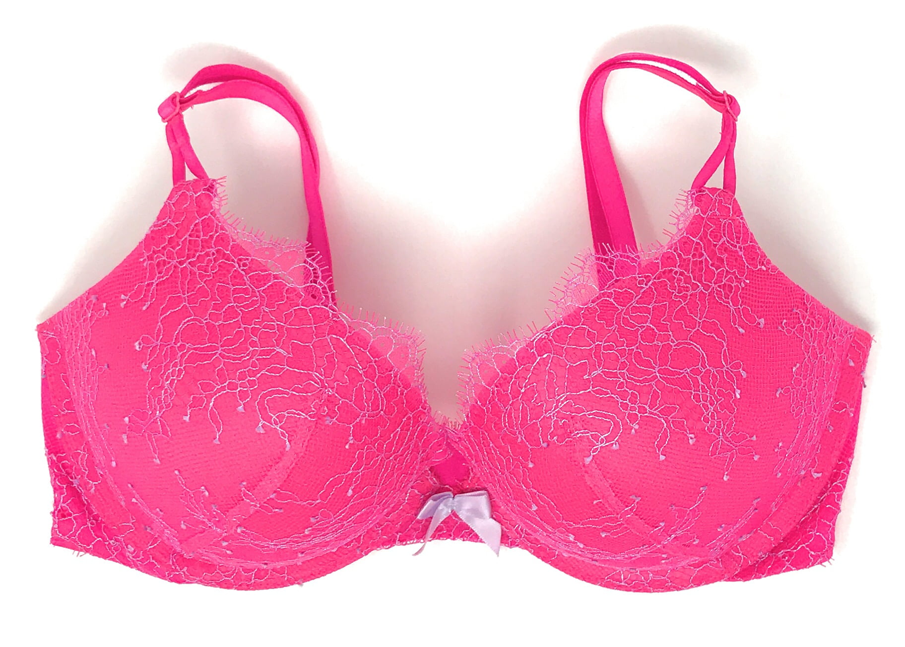 Victoria's Secret, Intimates & Sleepwear, Nwot Very Sexy Bombshell  Add2cups Shine Pushup Bra 34c Pink