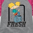 thumbnail image 3 of Hey Arnold! - Fresh Arnold - Toddler And Youth Girls Raglan Graphic T-Shirt, 3 of 5
