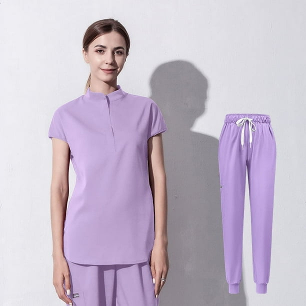 Bata quirúrgica de alta gama, ropa de lavado para quirófano dental, ropa elástica para cepillos de manos para mujeres, conjunto de ropa de trabajo bucal para médicos y enfermeras