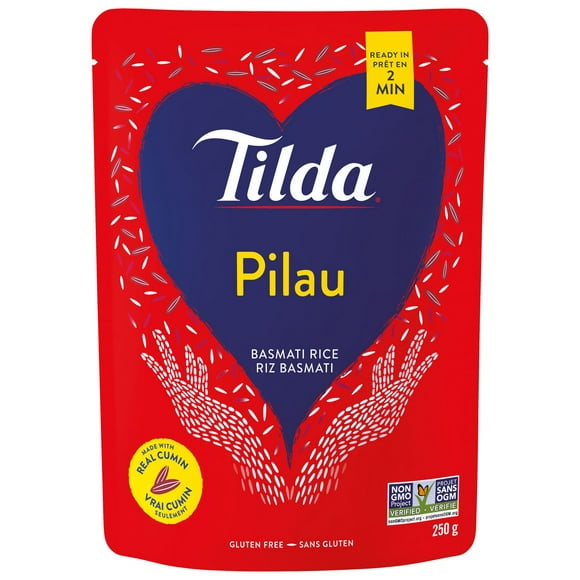 Tilda Pilau Steamed Basmati, 250 g