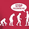 thumbnail image 3 of CafePress - Evolution Is Following Me Dark T Shirt - Men's Classic Graphic Cotton T-Shirt, 3 of 4