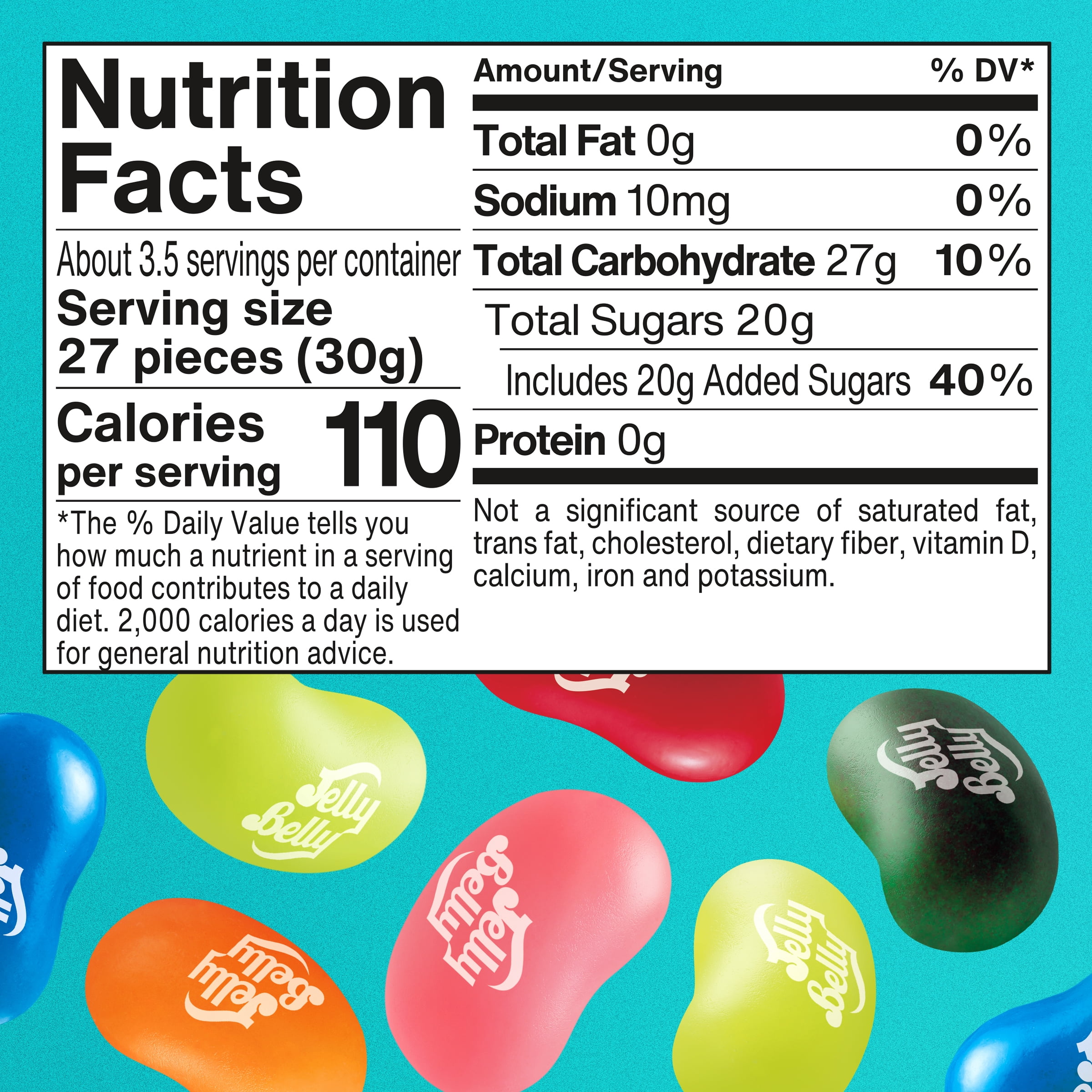 Jelly Belly Endless Summer Jelly Bean Collection - 3.5 oz Grab & Go® Bag, 12-Count Case - Genuine, Official, Straight from the Source
