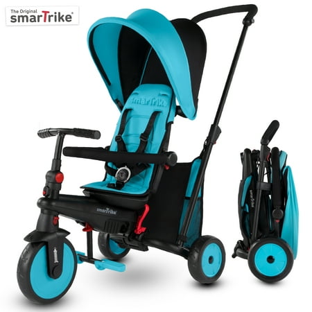 smarTrike STR3, 6-in-1 Folding Stroller Tricycle, 10M+,