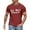 Wine, variant on Ierhent Plain Tshirts for Men Men's Value Pack V-Neck Undershirts(Light Blue,3XL)