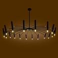 thumbnail image 3 of AFANQI LED Satellite Pendant Lighting, Modern Large Pendant Light Fixtures, Black Lighting Foyer Kitchen Island Dining Room Bedroom Living Room 18 Lights, 3 of 11