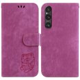 thumbnail image 2 of Compatible with Sony Xperia 1 V Embossed Cute Tiger Flip Folio Wallet Case Card Pocket Holder Cover, 2 of 5