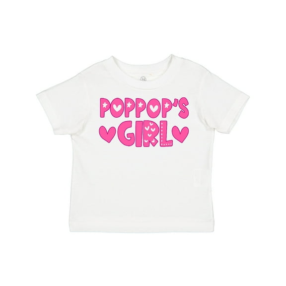 Inktastic Pop Pop's Girl Girls Toddler T-Shirt