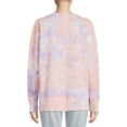thumbnail image 3 of Time and Tru Women's Print Sweatshirt with Long Sleeves, 3 of 5