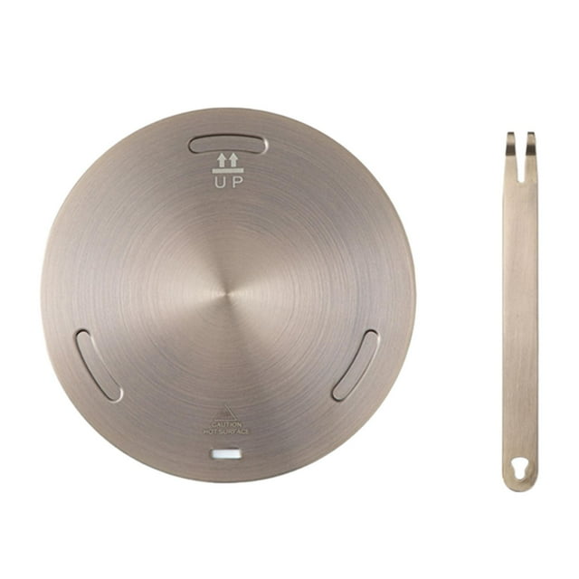 yuksok Heat Diffuser Plate Induction Adapter Plate for Kitchen Home Induction Stove 28cm