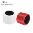 thumbnail image 3 of Round Billiard Cue Tip Sander Rubber Snooker Cue Pool Tip Shaper, Colors 2 Pack, 3 of 4