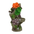 thumbnail image 1 of Acuario de rocalla de coral artificial realista para acuarios de agua dulce y marina. Verde, 1 of 9