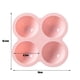 thumbnail image 4 of Matsuzay Molde antiadherente para pan de 4 rejillas, moldes para bandejas para pasteles, postres, semiesféricos, moldes para dulces para el Herramientas y accesorios para hornear, 4 of 6